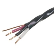 AMERICAN IMAGINATIONS 5905.51 in. Cylindrical Black Underground Wire in 300V AI-37610